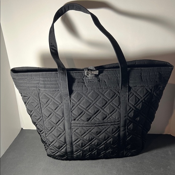Vera Bradley Handbags - Black Vera Bradley  Quilted Tote Bag